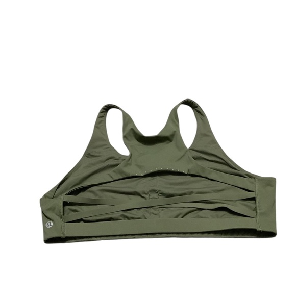 lululemon athletica Other - lululemon athletica Olive Green Sports Bra - Strappy Back
